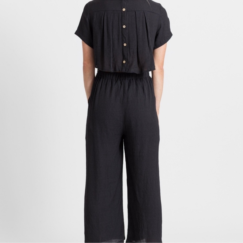 Modern Citizen Isabel Open Back Button Up Jumpsuit - image 2